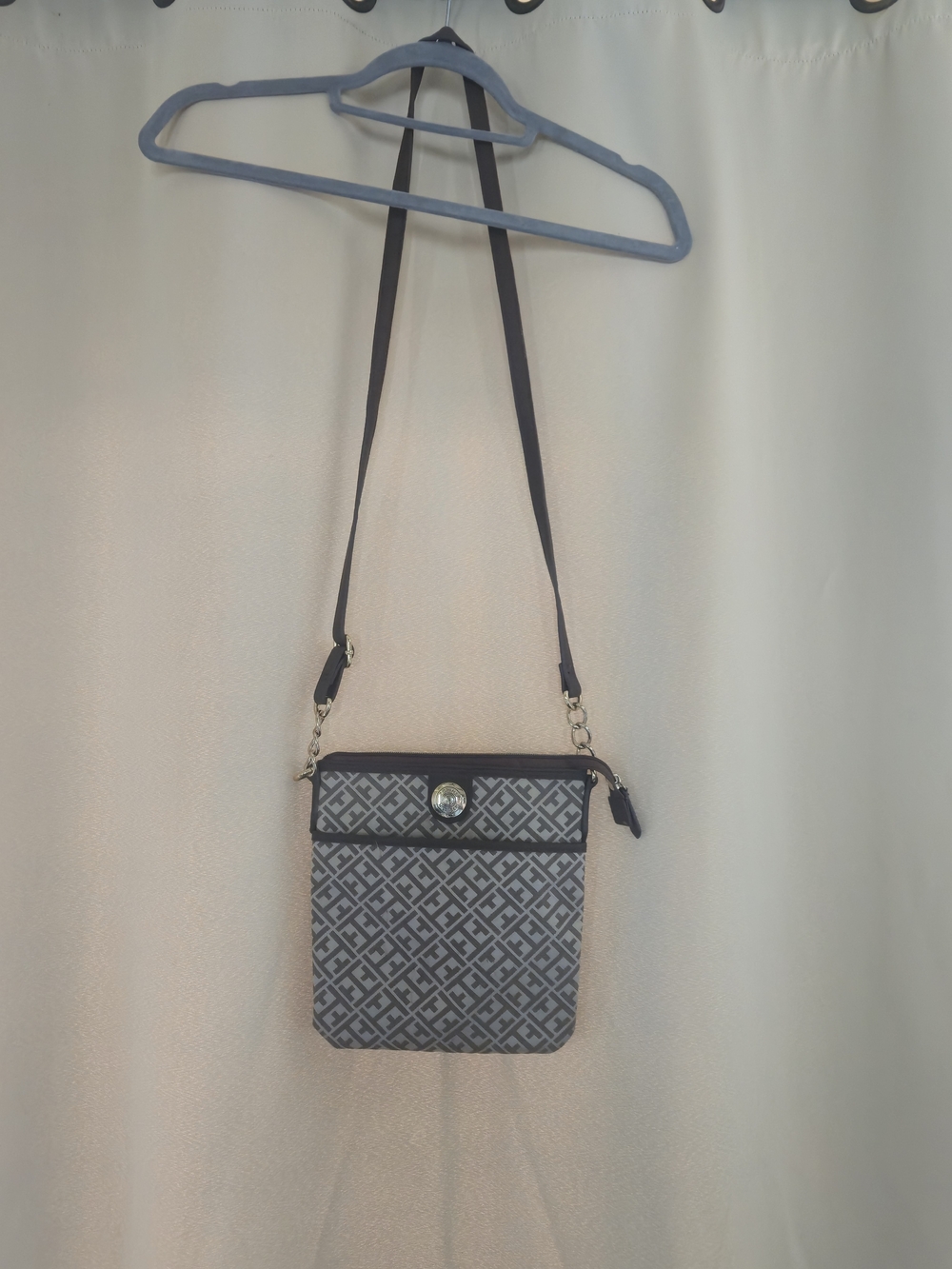 Tommy Hilfiger Brown Cross Body Pattern